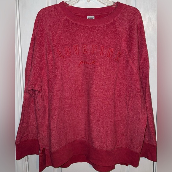 Victorias Secret used PINK Sherpa top - Picture 1 of 8